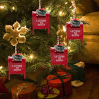 Christmas Letter to Santa Mail Box Ornament