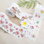 Christmas Paper Festival Theme Printed Wood Pulp