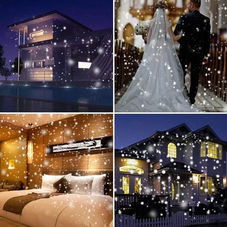 Magical Snowflake Holiday Projector