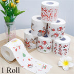 Christmas Paper Festival Theme Printed Wood Pulp