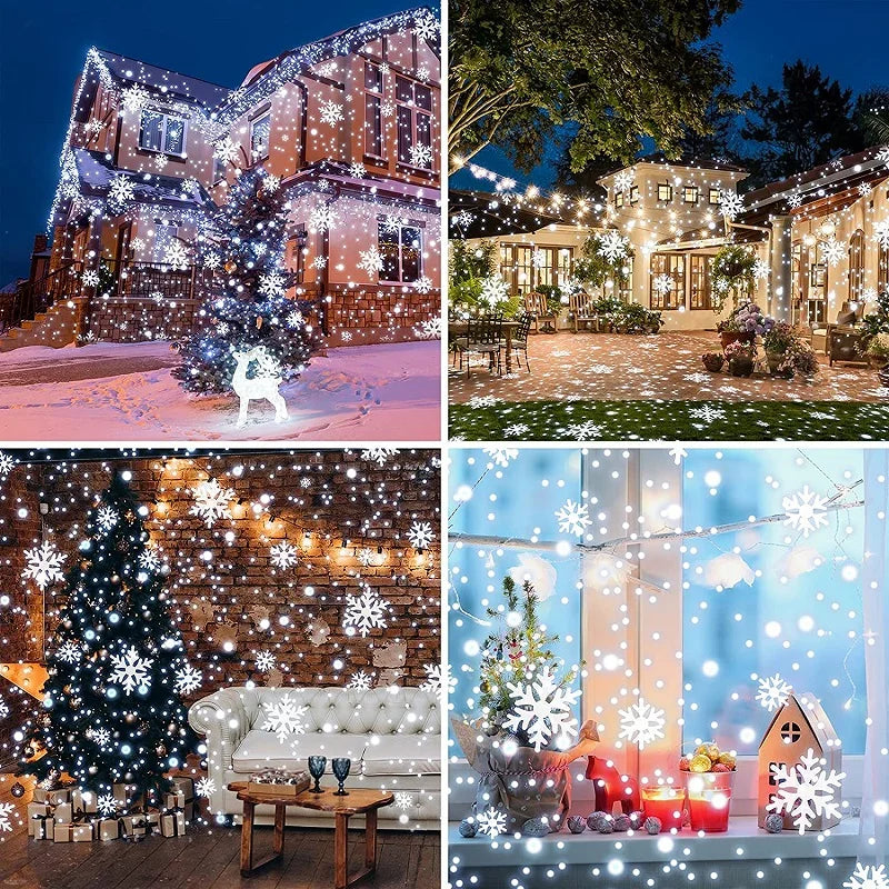 Magical Snowflake Holiday Projector
