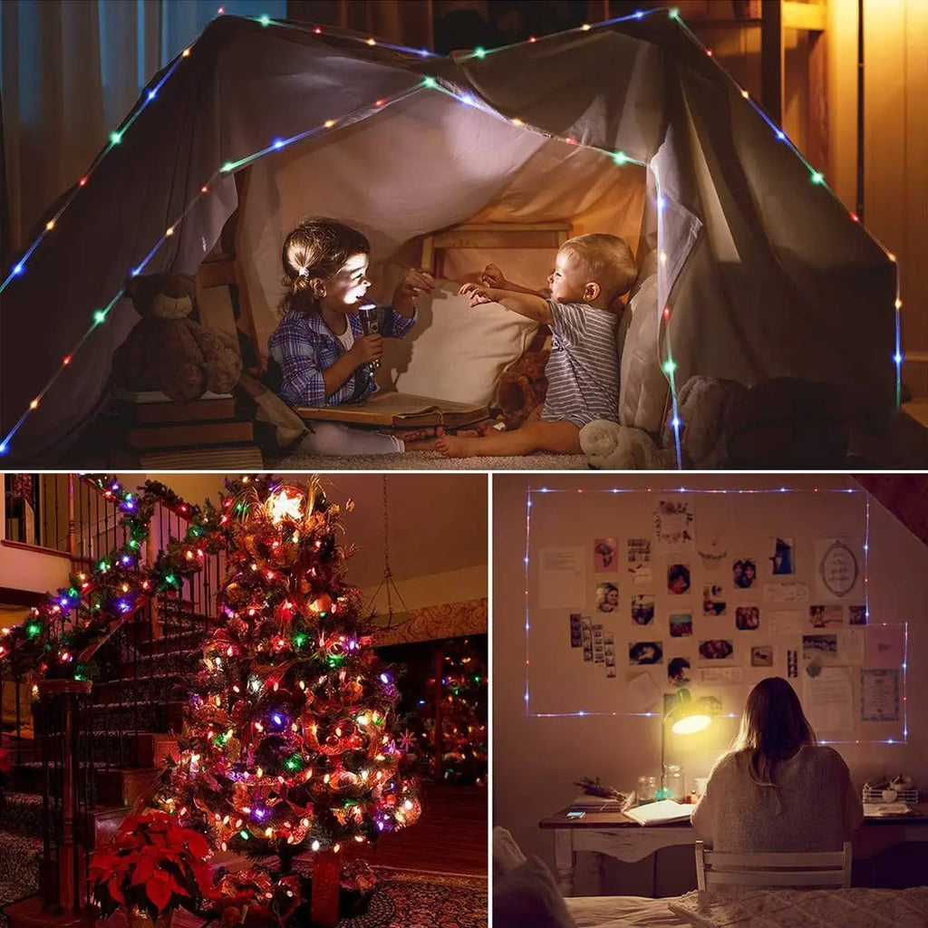 Solar Christmas Rope Lights