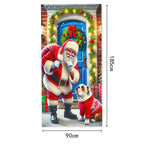 Christmas Cartoon Door Banner