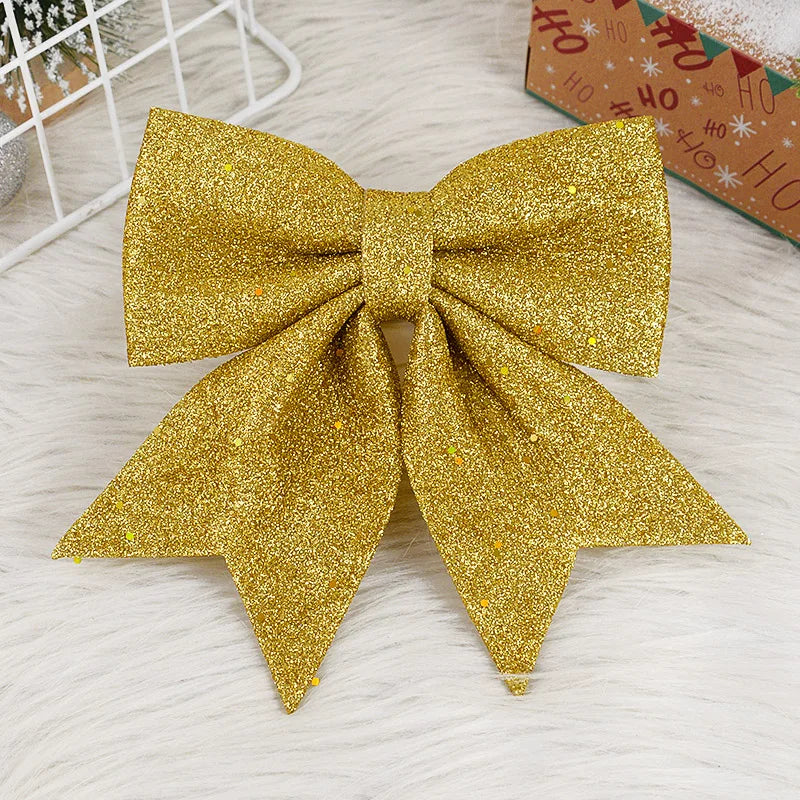 Shimmering Christmas Tree Bows