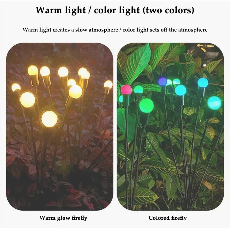 Enchanted Solar Firefly Lights