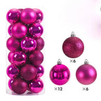 Shiny Christmas Tree Ornaments