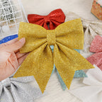 Shimmering Christmas Tree Bows