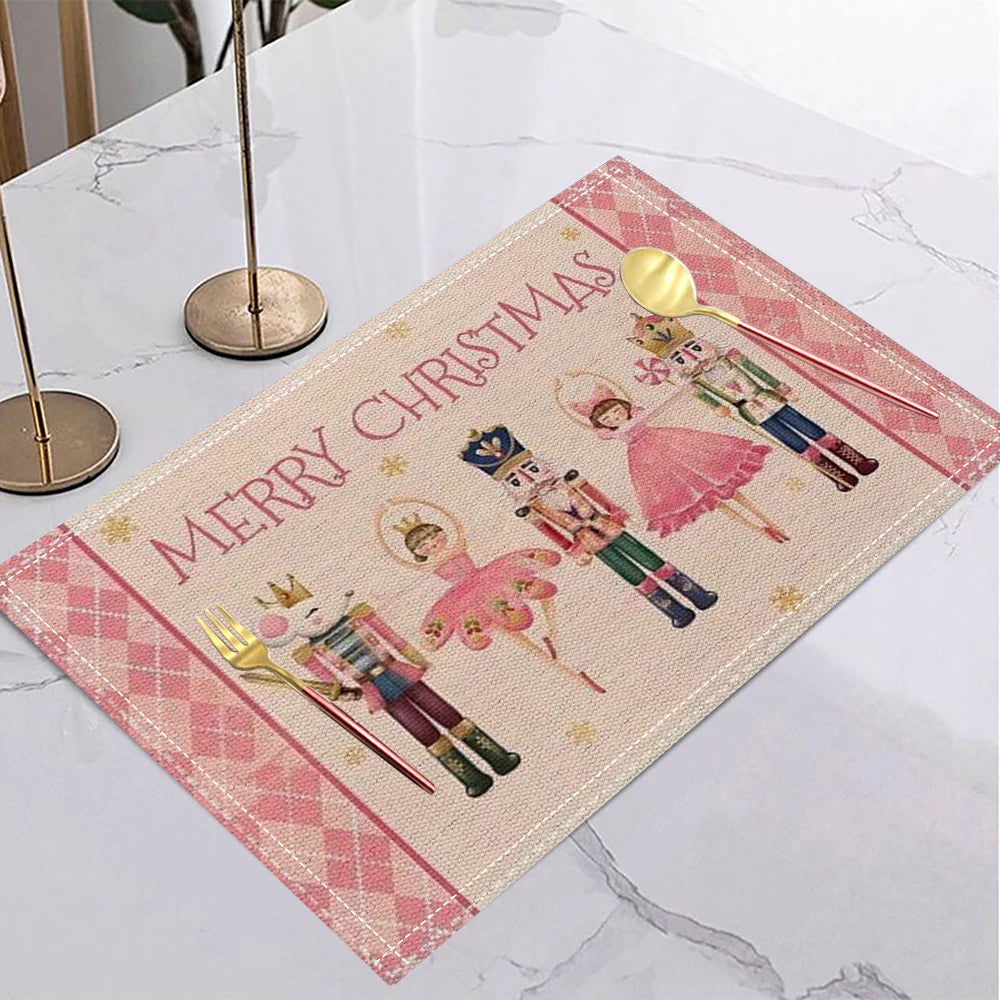 Christmas Nutcracker Ballet Girl Table Mat
