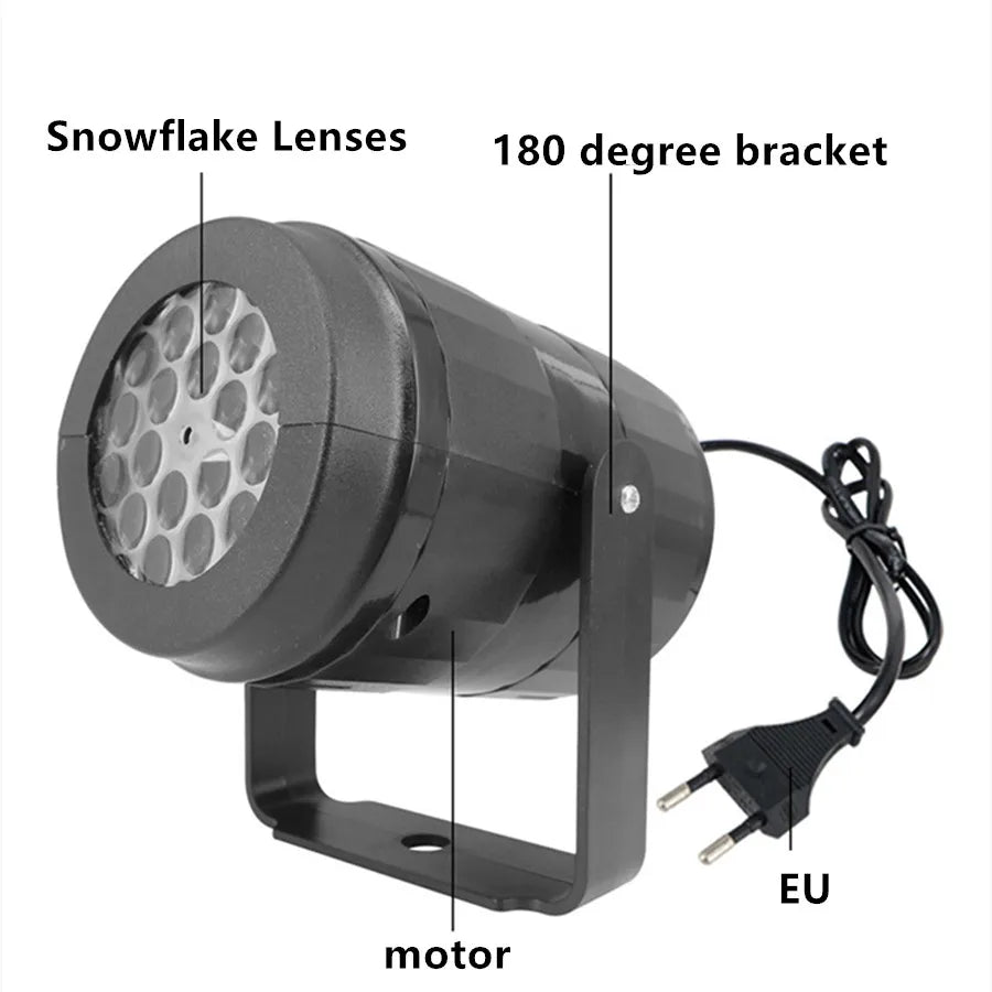 Magical Snowflake Holiday Projector