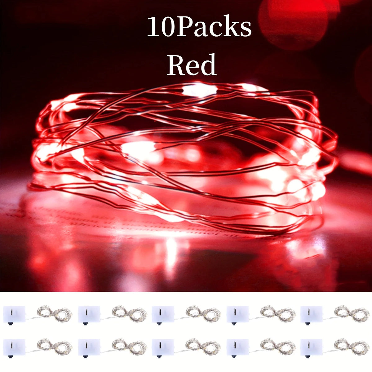 Colored Atmosphere Holiday String Lights
