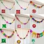 Christmas Hanging Metalic Garlands