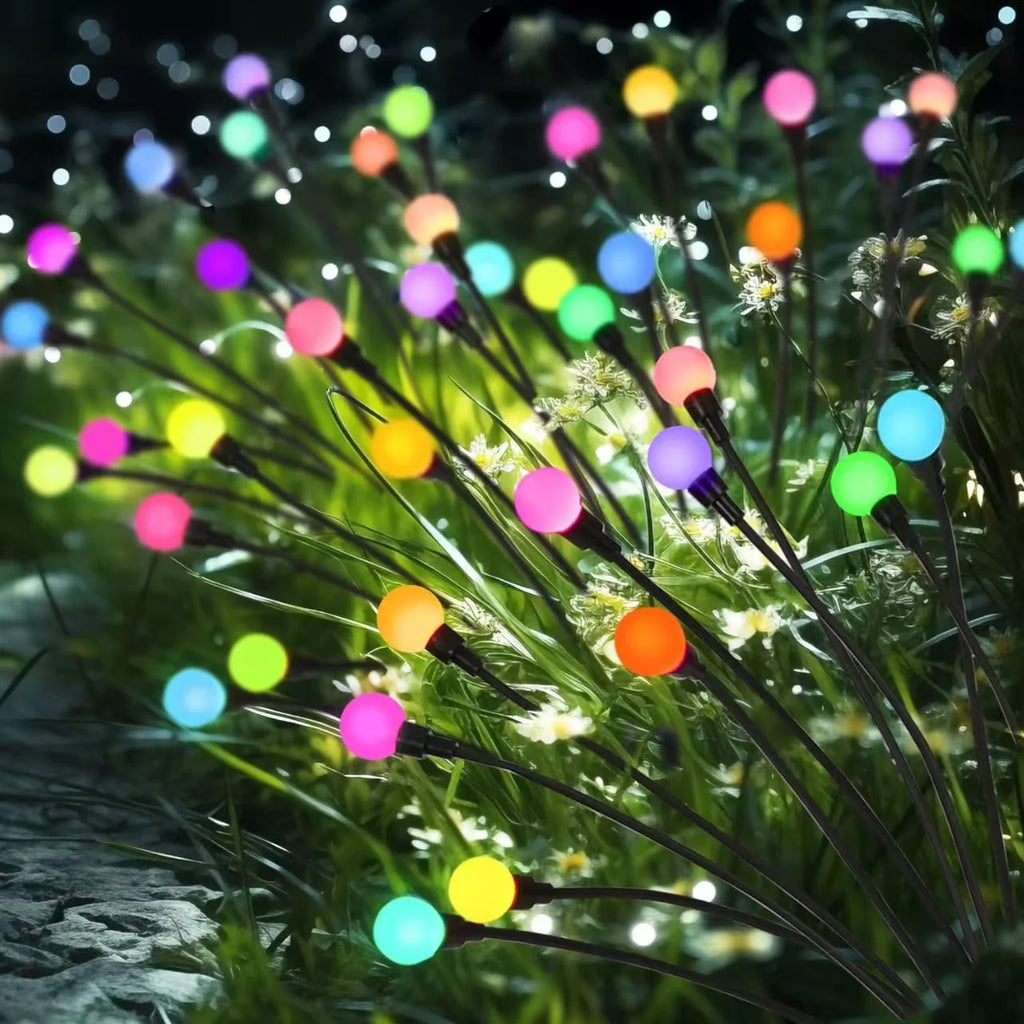 Solar Firefly Pathway Lights