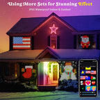 Smart Music Sync Curtain Lights