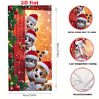 Christmas Cats Door Banner