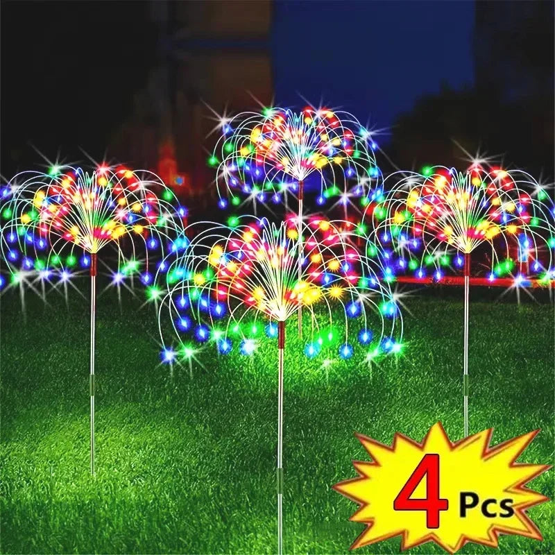 Solar Firework Garden Lights