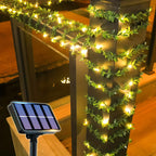Solar Ivy Leaf Fairy Lights