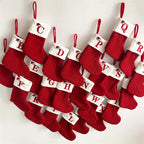 Knit Snowflake Christmas Stockings