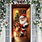 Christmas Cartoon Door Banner