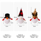 Christmas Doll Pendant Tree Ornaments Santa Gnome