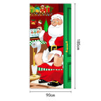 Santa Claus Christmas Tree Door Banner
