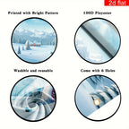 Christmas Winter Wonderland Garage Banner