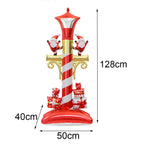 Standing Santa Foil Balloon Decor