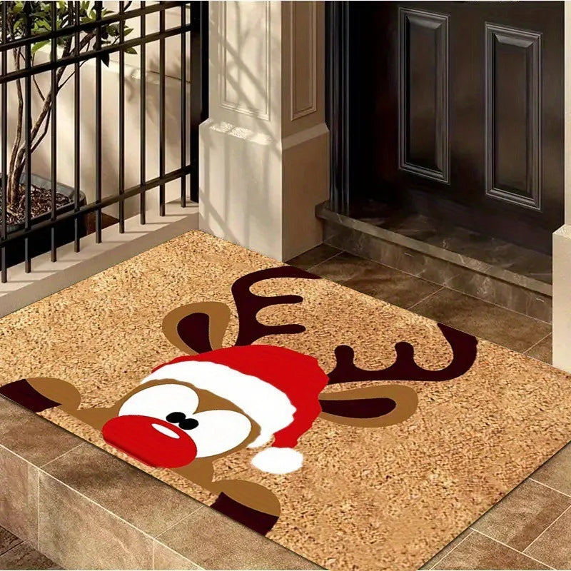 Christmas Pattern Floor Mat