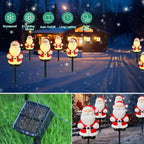 Solar Santa Pathway Lights