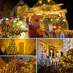 Remote Waterproof Christmas Fairy Lights