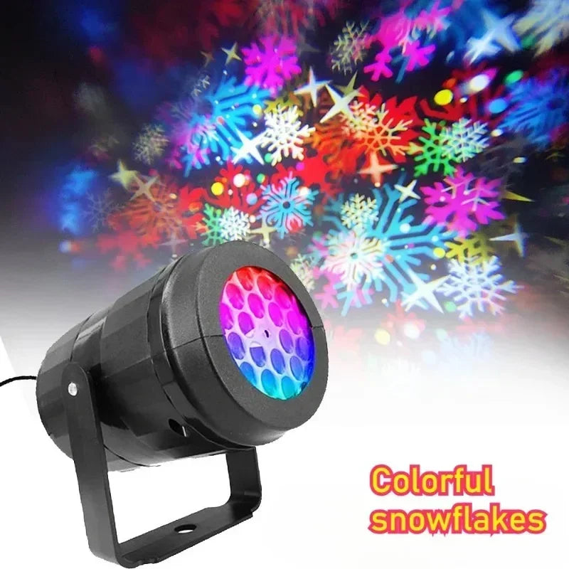 Festive Christmas Pattern Projector