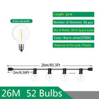 Festoon Patio Holiday String Lights