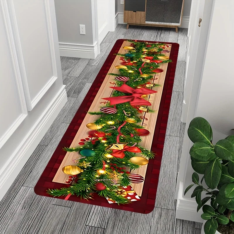 Christmas Long Hallway Carpet