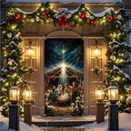 Christmas Nativity Door Banner