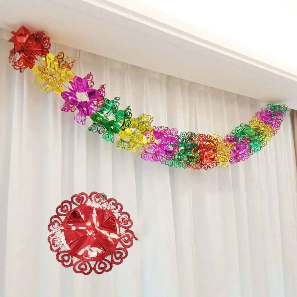 Christmas Hanging Metalic Garlands