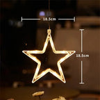 Snowflake Santa Ornaments Christmas