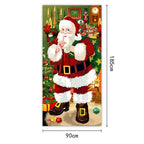 Santa Claus Christmas Tree Door Banner