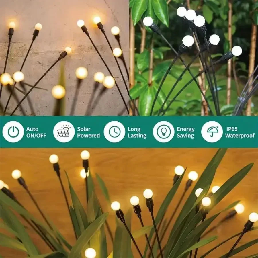 Enchanted Solar Firefly Lights