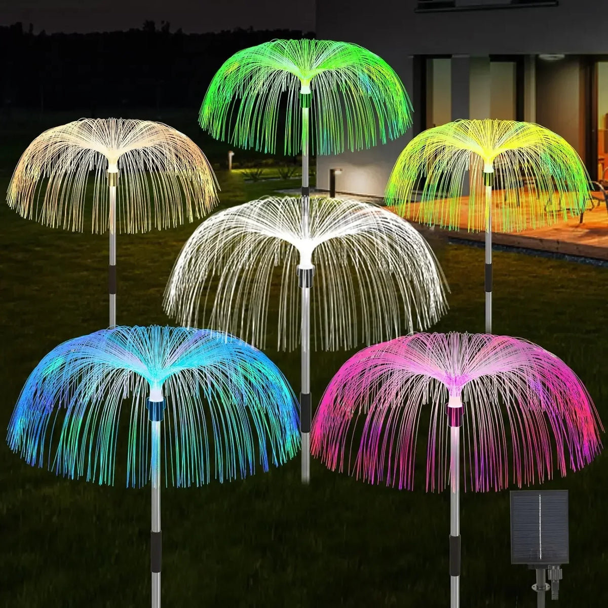 Whimsical Solar Garden Glow Lights
