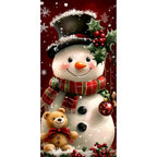 Christmas Cartoon Door Banner