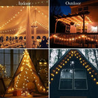 Crystal Ball Christmas String Lights