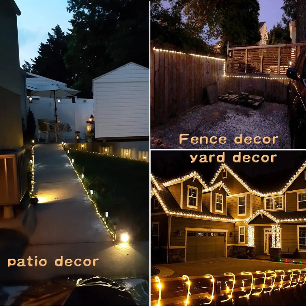 Solar Christmas Rope Lights