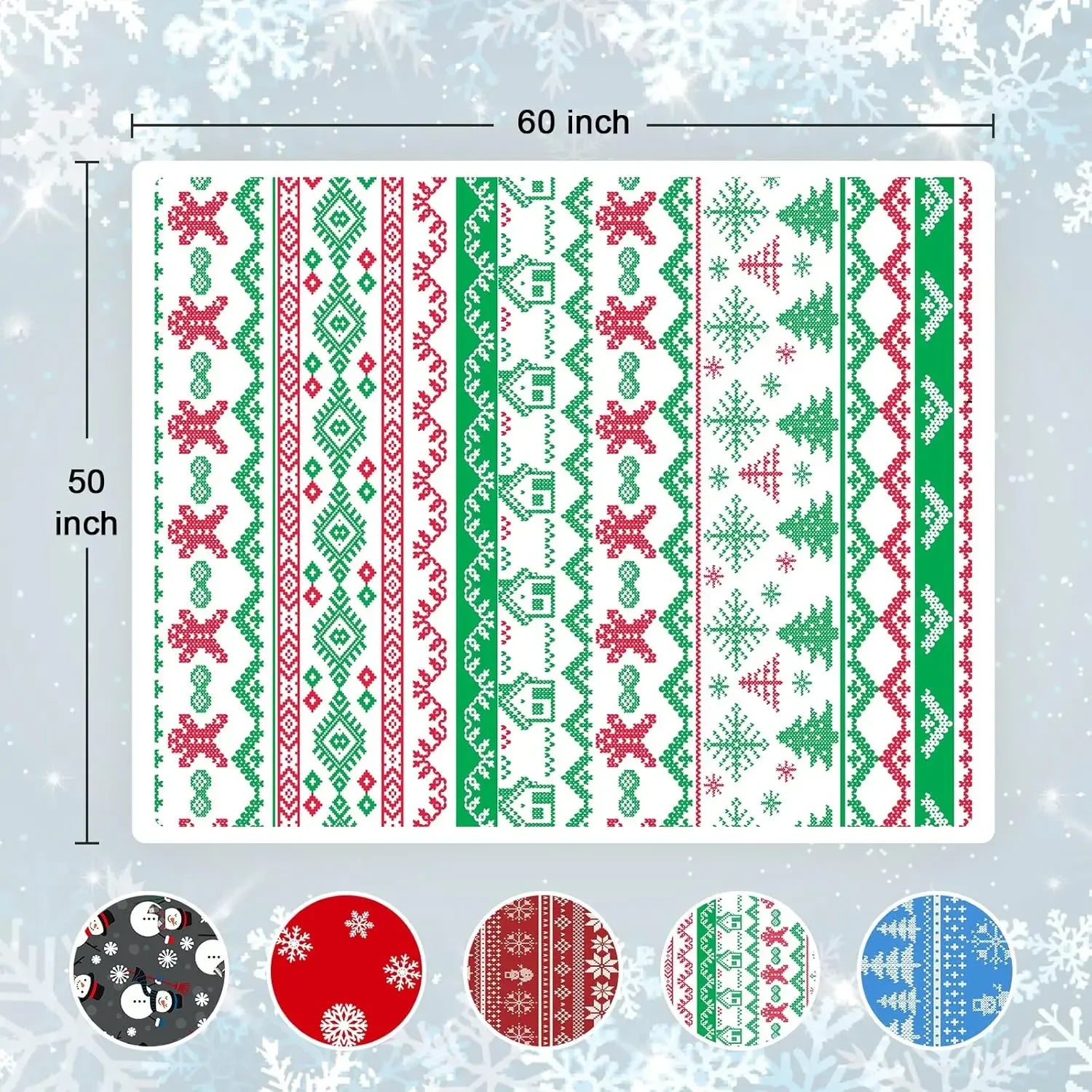 Red Sherpa Christmas Throw Blanket