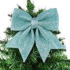 Shimmering Christmas Tree Bows