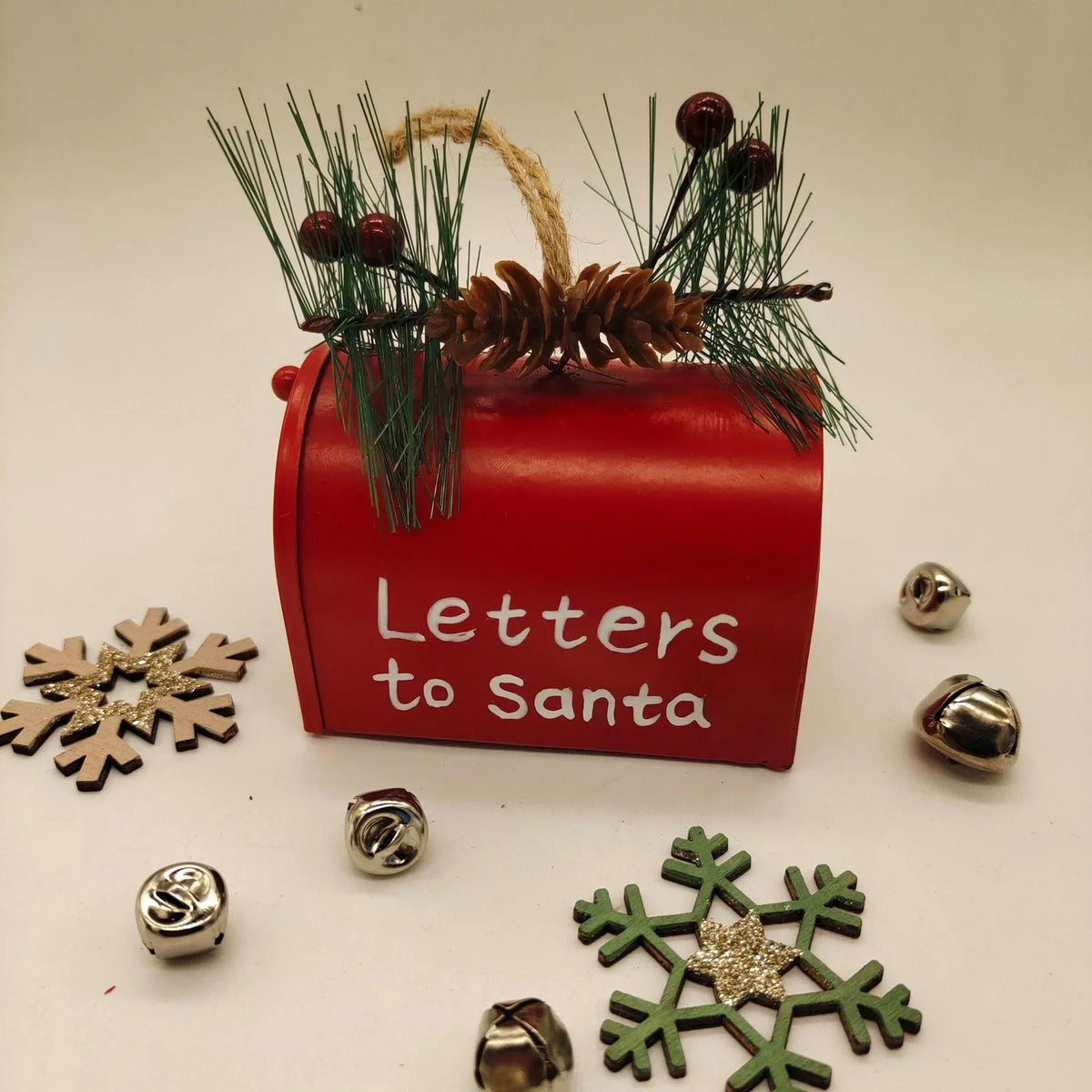 Christmas Iron Mailbox Ornament