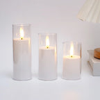 Warm Flickering Holiday Candles