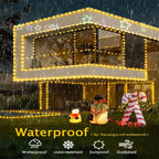 Remote Waterproof Christmas Fairy Lights