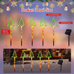 Solar Candy Christmas Pathway Lights
