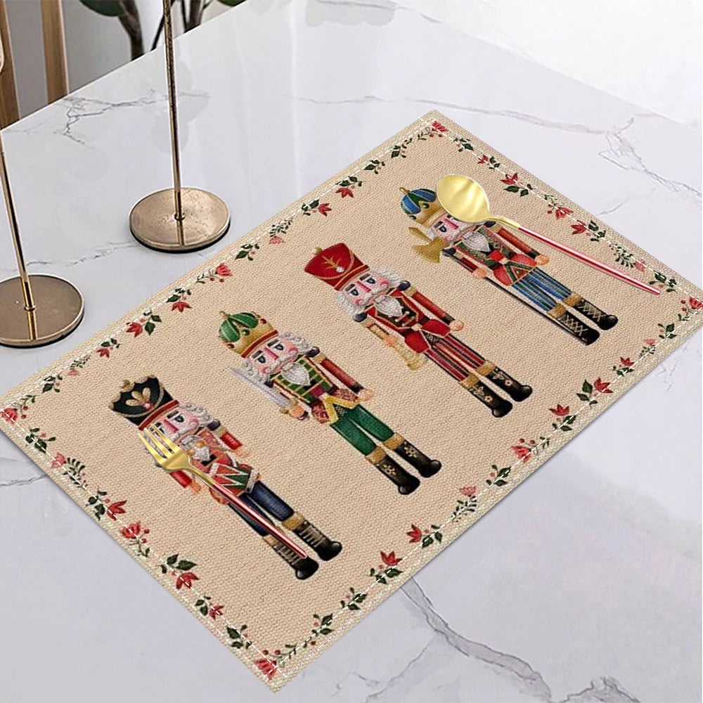 Christmas Nutcracker Ballet Girl Table Mat