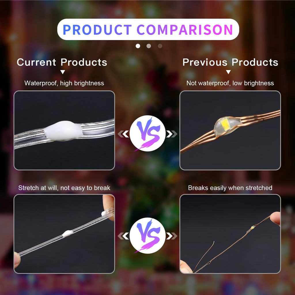 RGBIC Lighting Bluetooth Music Dream Color Christmas