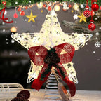 Christmas Tree Star Topper Battery Operated Treetop